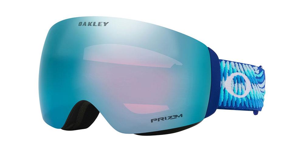 Oakley Flight Deck M Goggles Mikaela Shiffrin Signature Prizm Snow Sapphire Lens