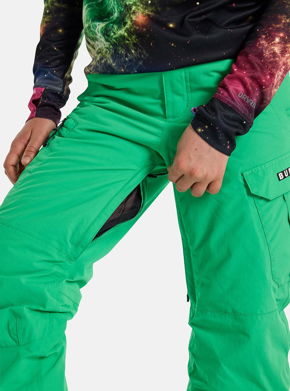 Burton Boys Exile Cargo 2L Pants Galaxy Green