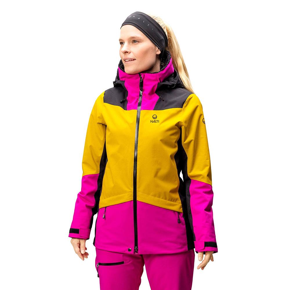 Halti Nordic Womens Planker Ski Jacket Prima Pink