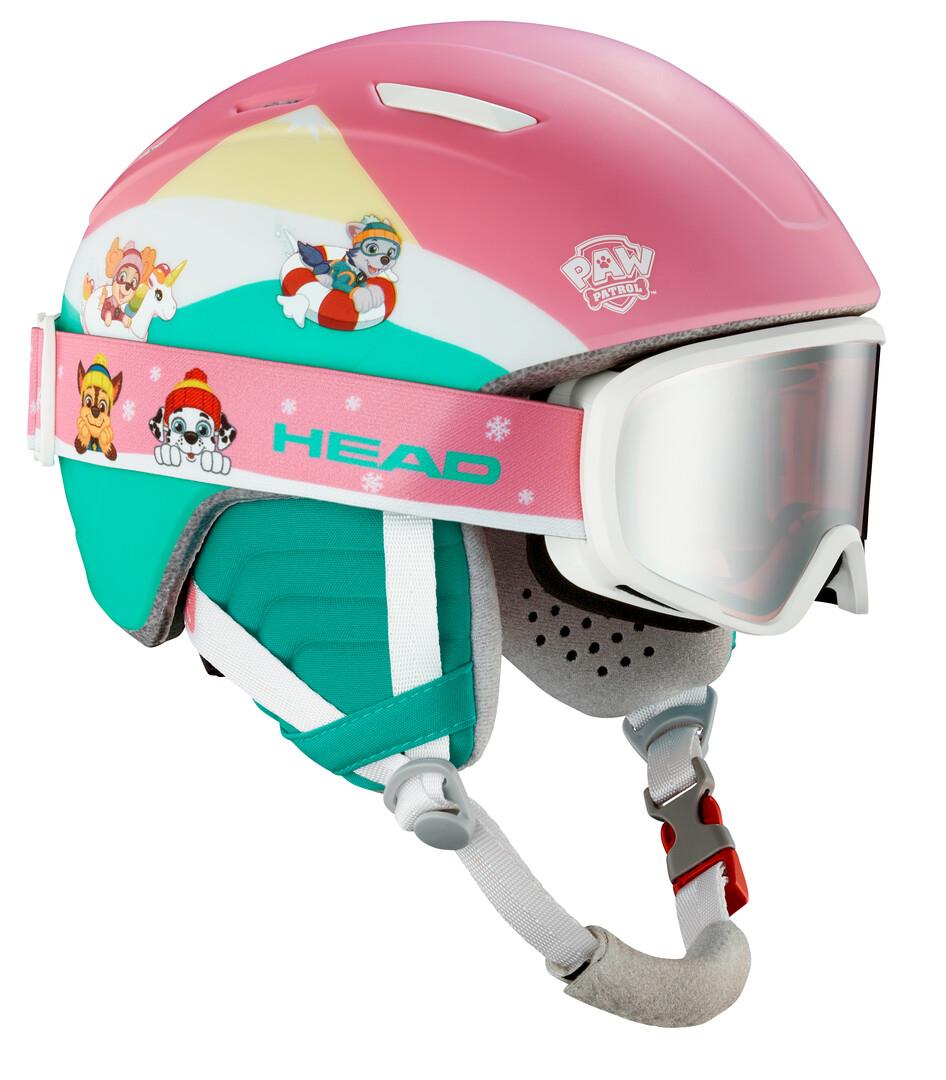 Head Maja Paw Patrol Junior Helmet + Goggle Set Pink