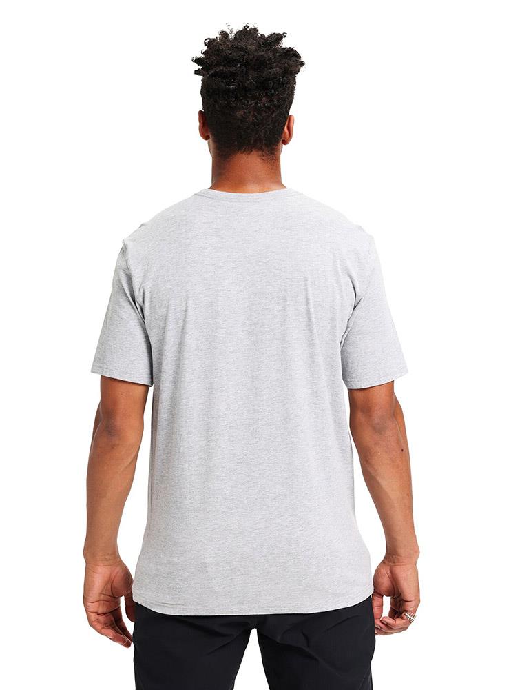 Burton Classic Mountain High Mens SS T-Shirt Gray Heather