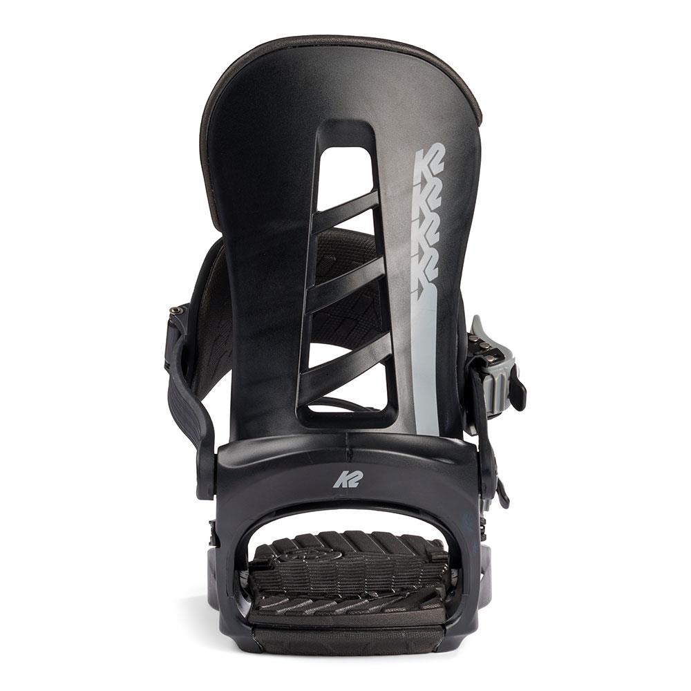 K2 Sonic Mens Snowboard Bindings Black 2024