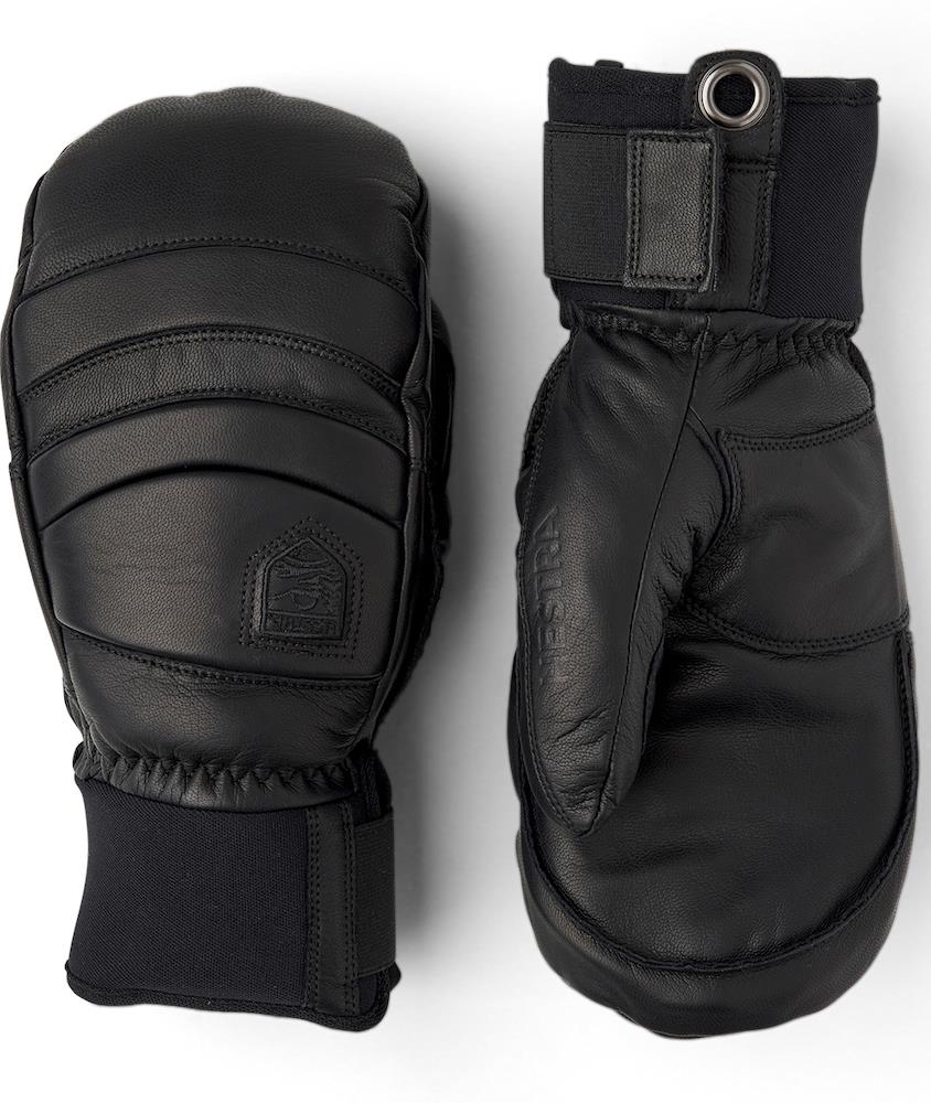 Hestra Fall Line Leather Mitts Black