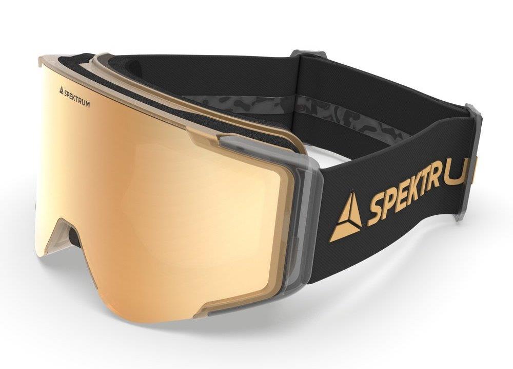 Spektrum Ostra BIO PLUS Goggles Honey Gold/Black - BIOptic Gold Revo Lens