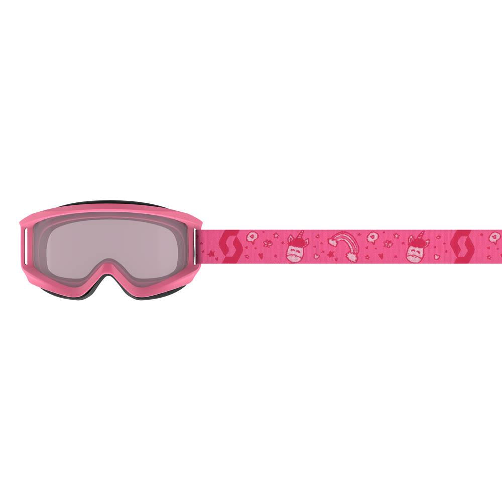 Scott Agent Junior Goggles Pink/White - Enhancer Lens