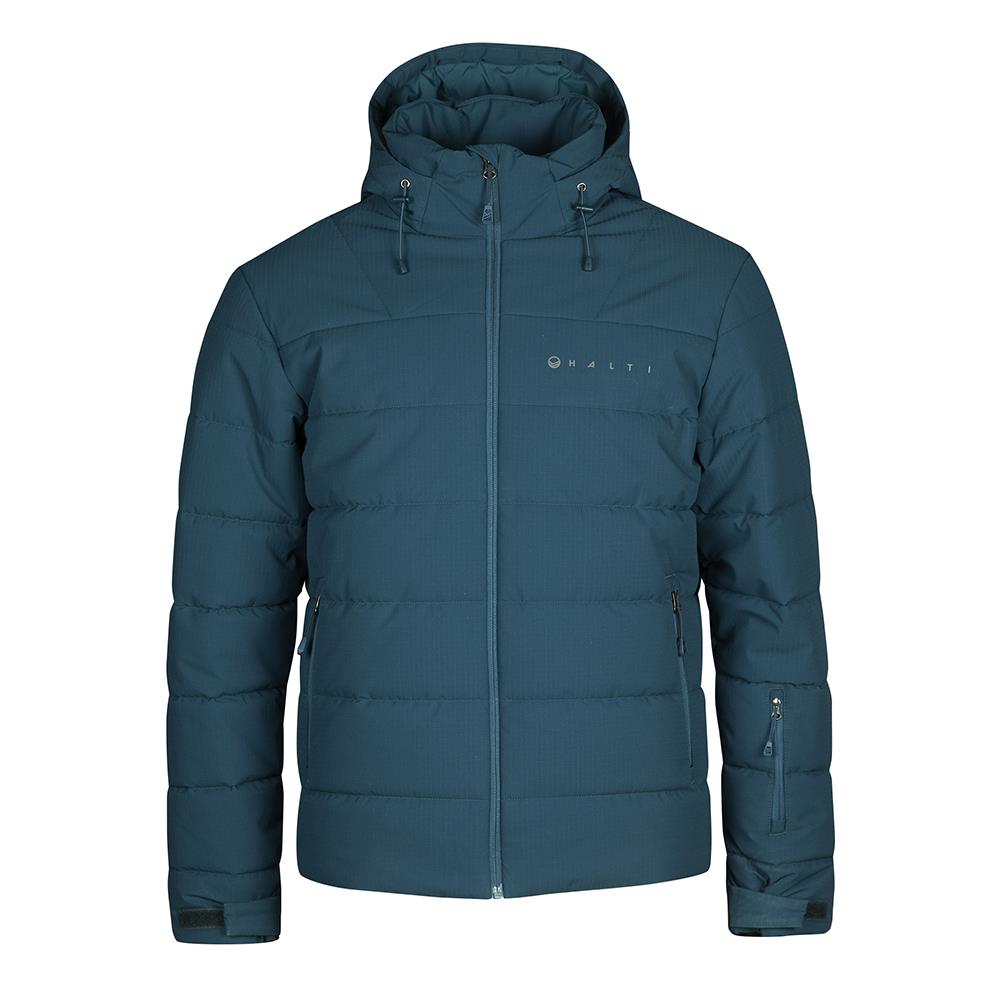 Halti Mellow Mens Ski Puffer Jacket Reflecting Pond Blue