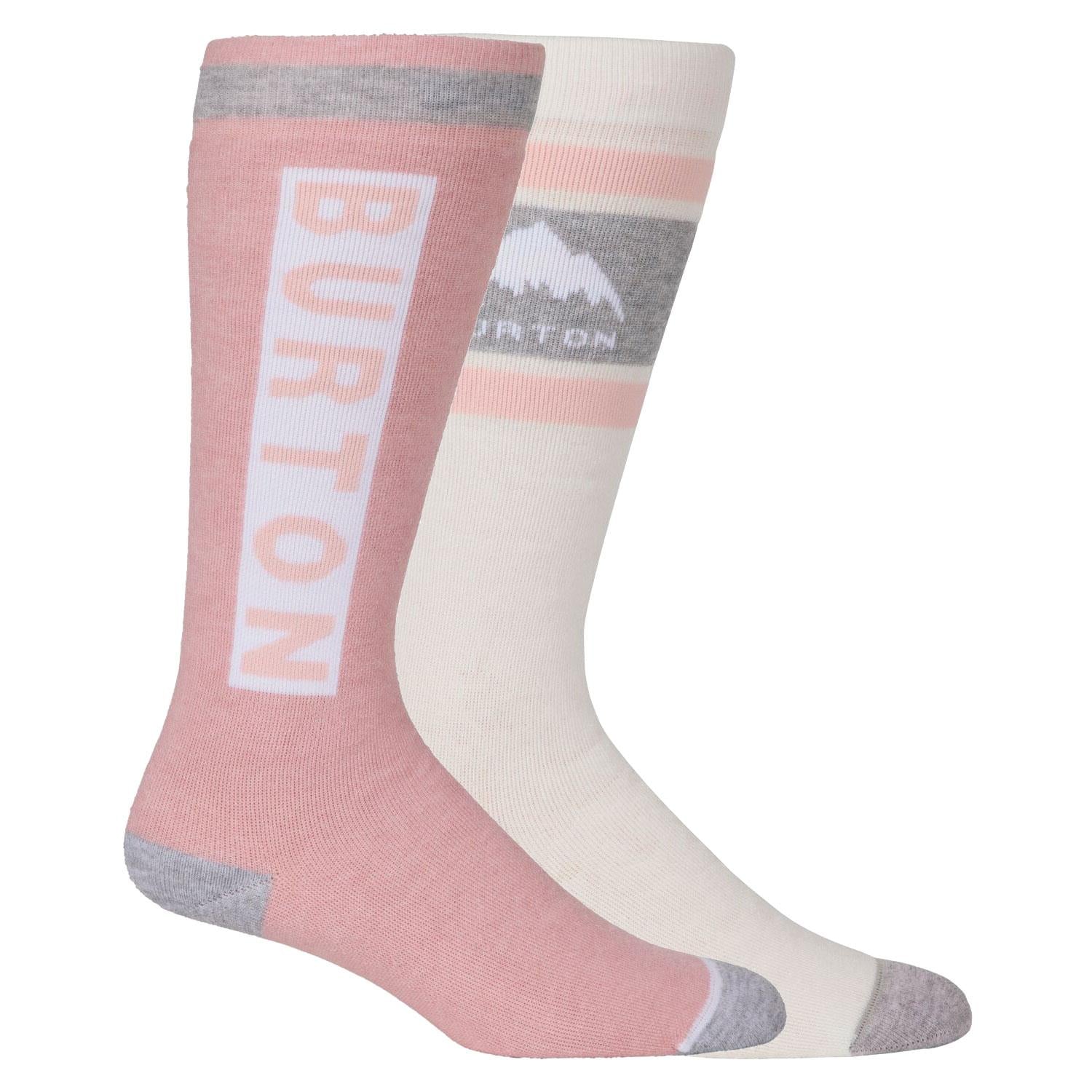 Burton Weekend Midweight Womens Socks 2-Pack Stout White