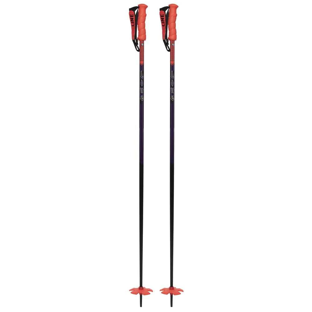 Line Grip Stick Ski Poles Deep Purple