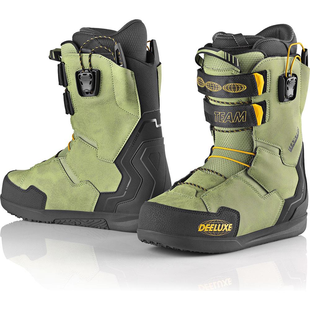 Deeluxe Team PRO Mens Snowboard Boots ATV/Green 2025