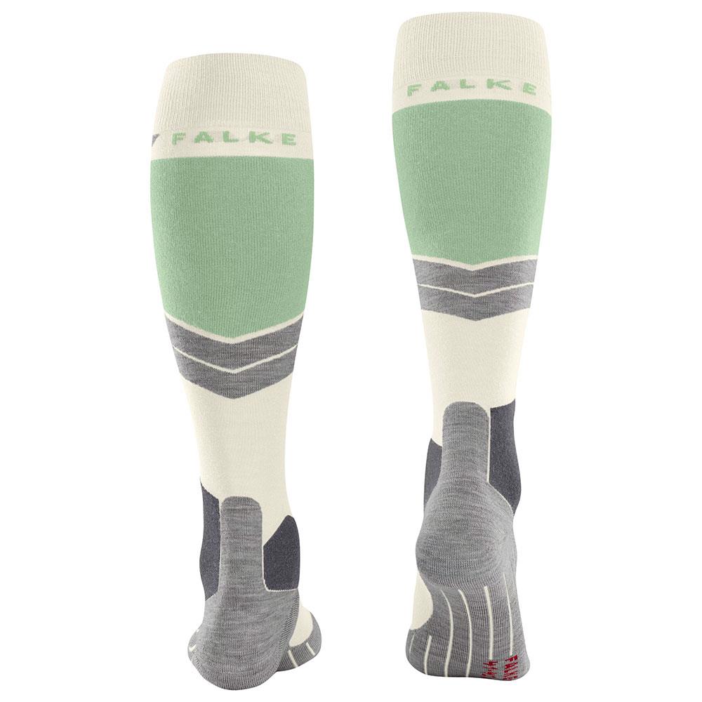 Falke SK2 Womens Ski Socks Off-White