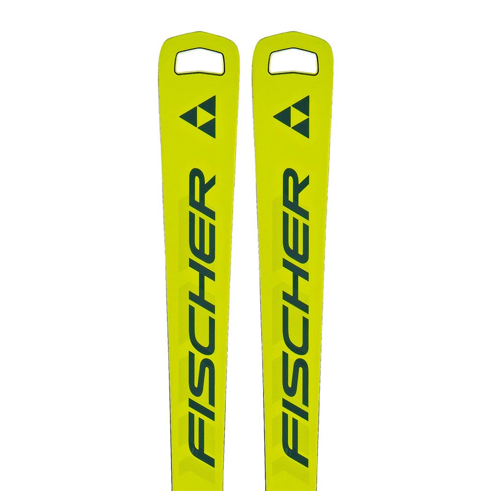 Fischer RC4 WC CT M-Plate Skis + RC4 Z13 GW Bindings 2025