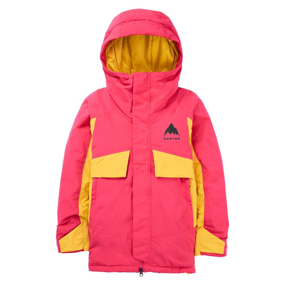 Burton Kids Ascutney 2L Jacket Azalea Pink/Goldenrod