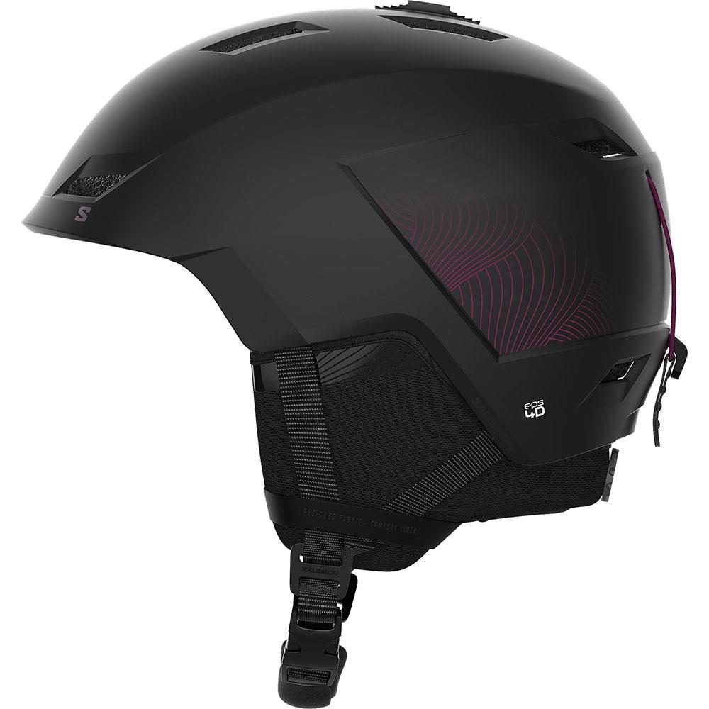 Salomon Icon LT Pro Womens Ski + Snowboard Helmet Black