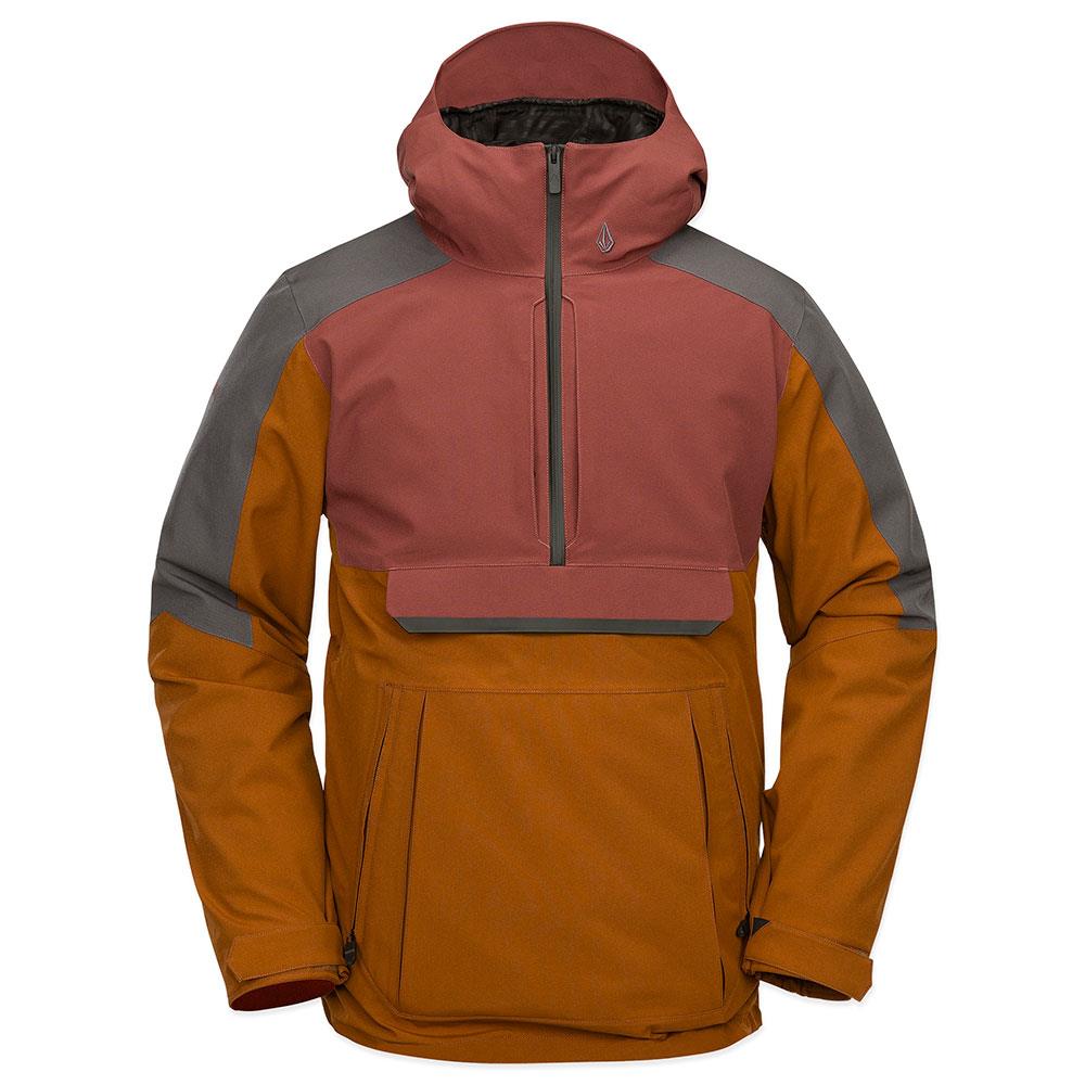 Volcom Brighton Pullover Mens Jacket Caramel