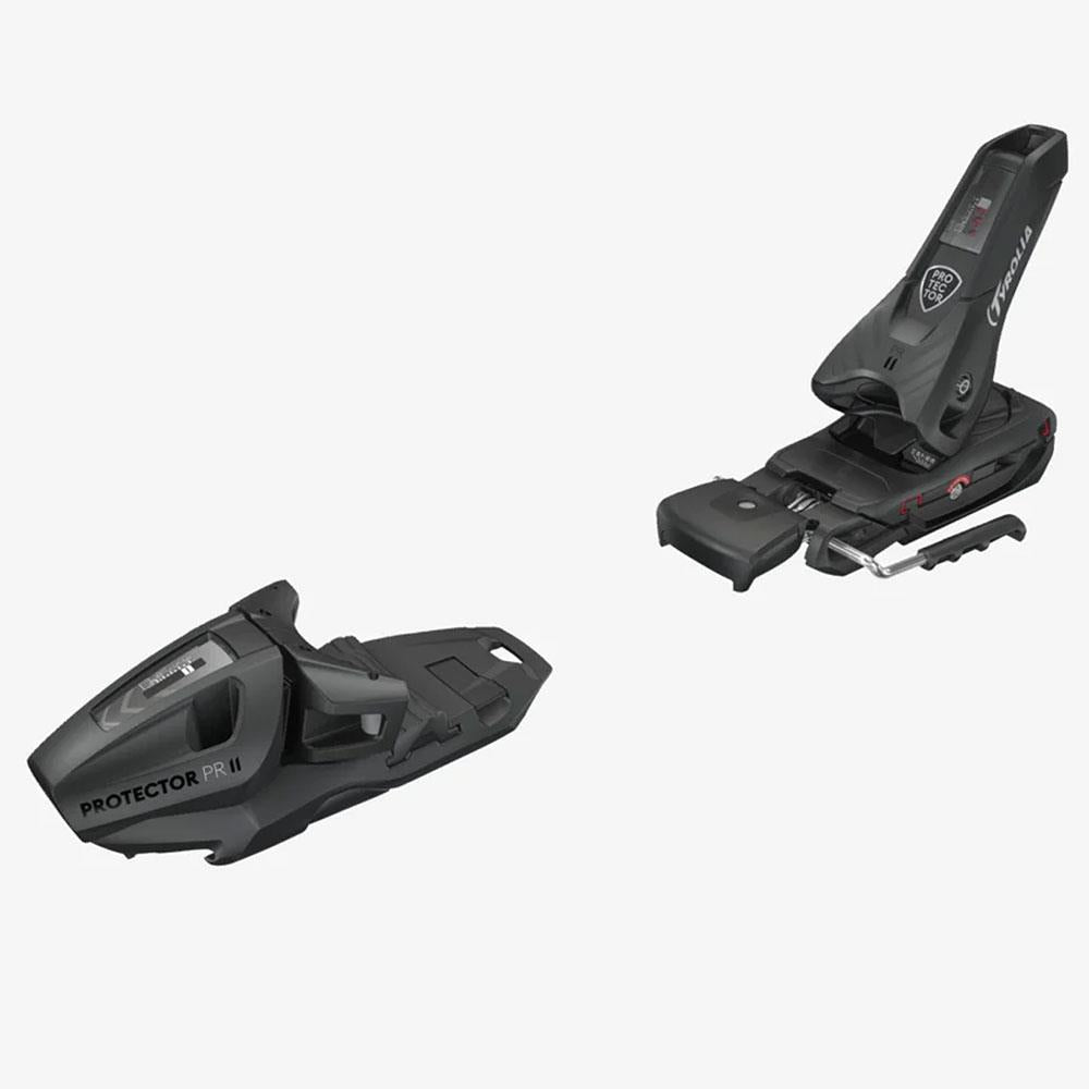 Head Protector PR11 GW Ski Binding Set Matt Black