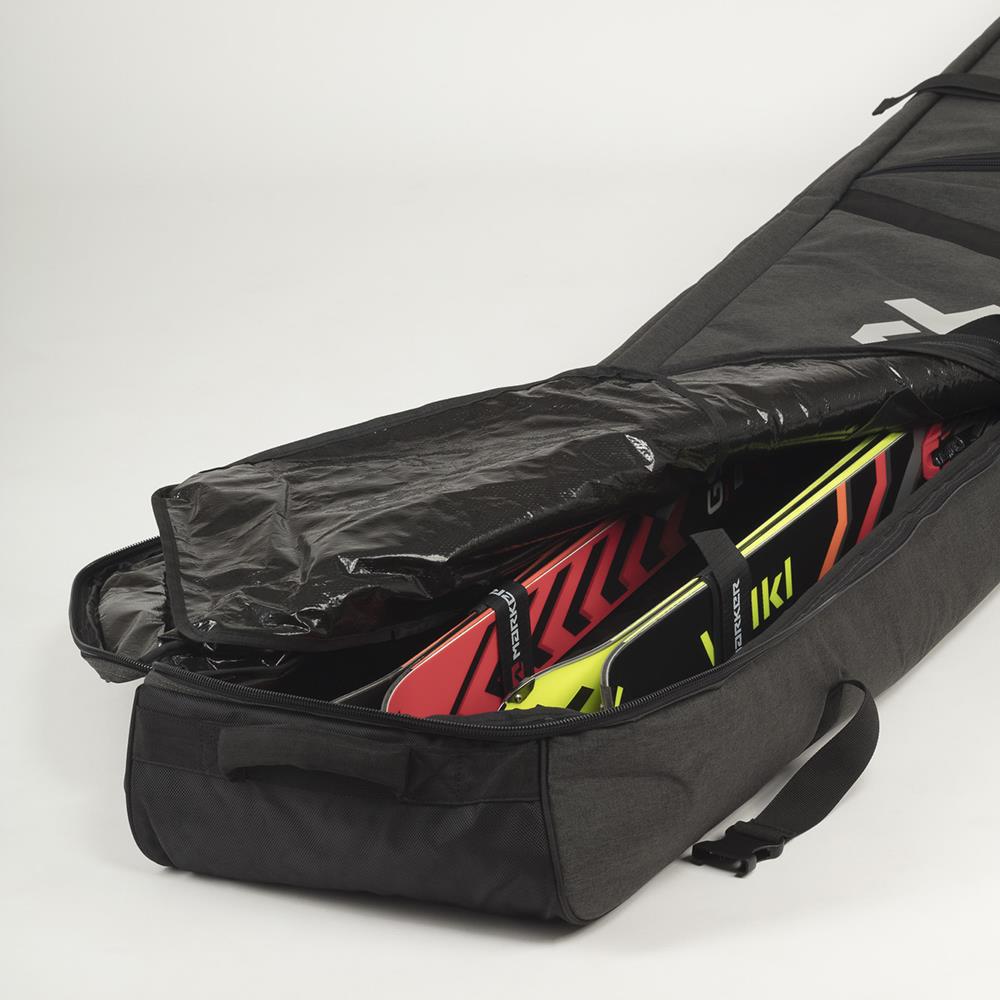 Volkl Rolling Double Ski Bag Black