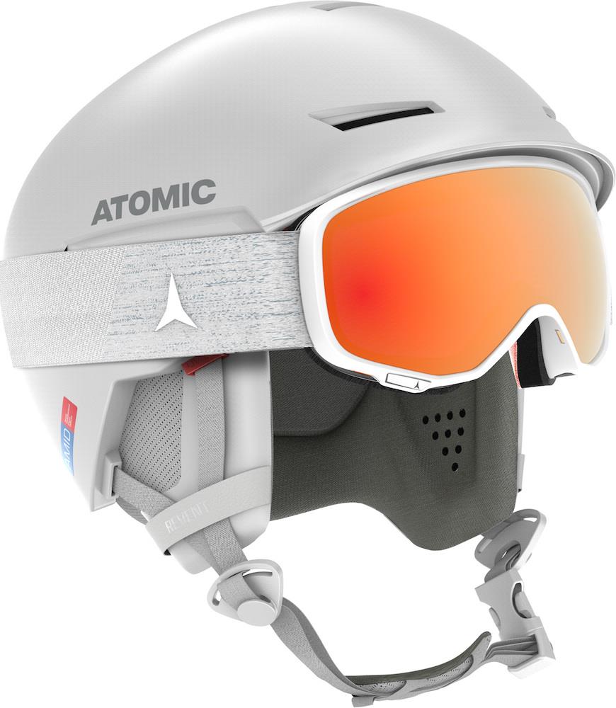 Atomic Revent+ AMID Ski + Snowboard Helmet White Heather