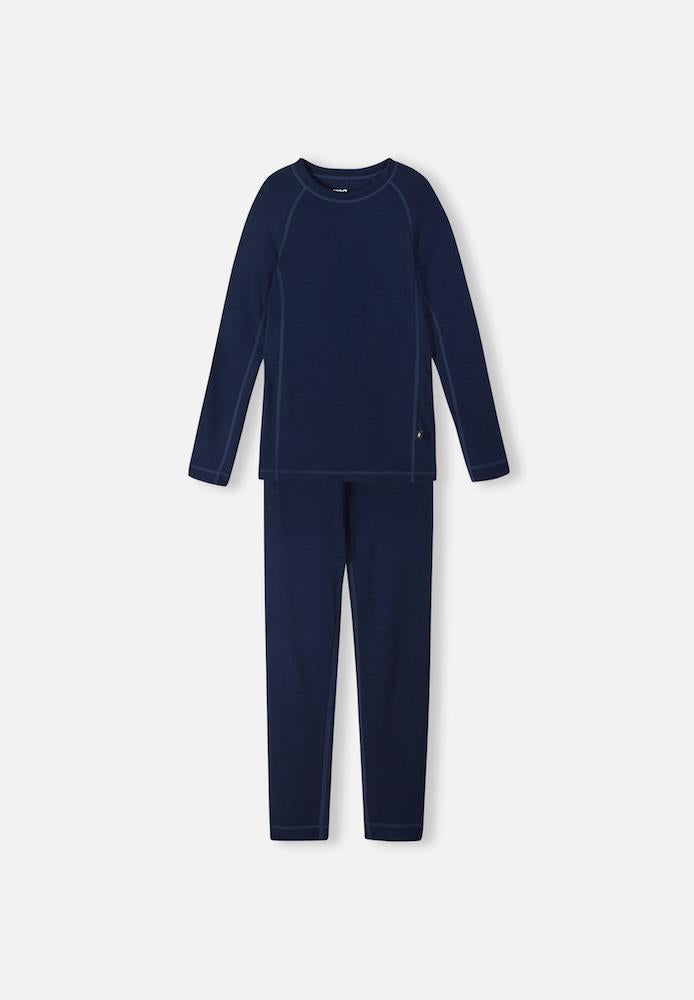 Reima Taitoa Kids Thermal Set Navy