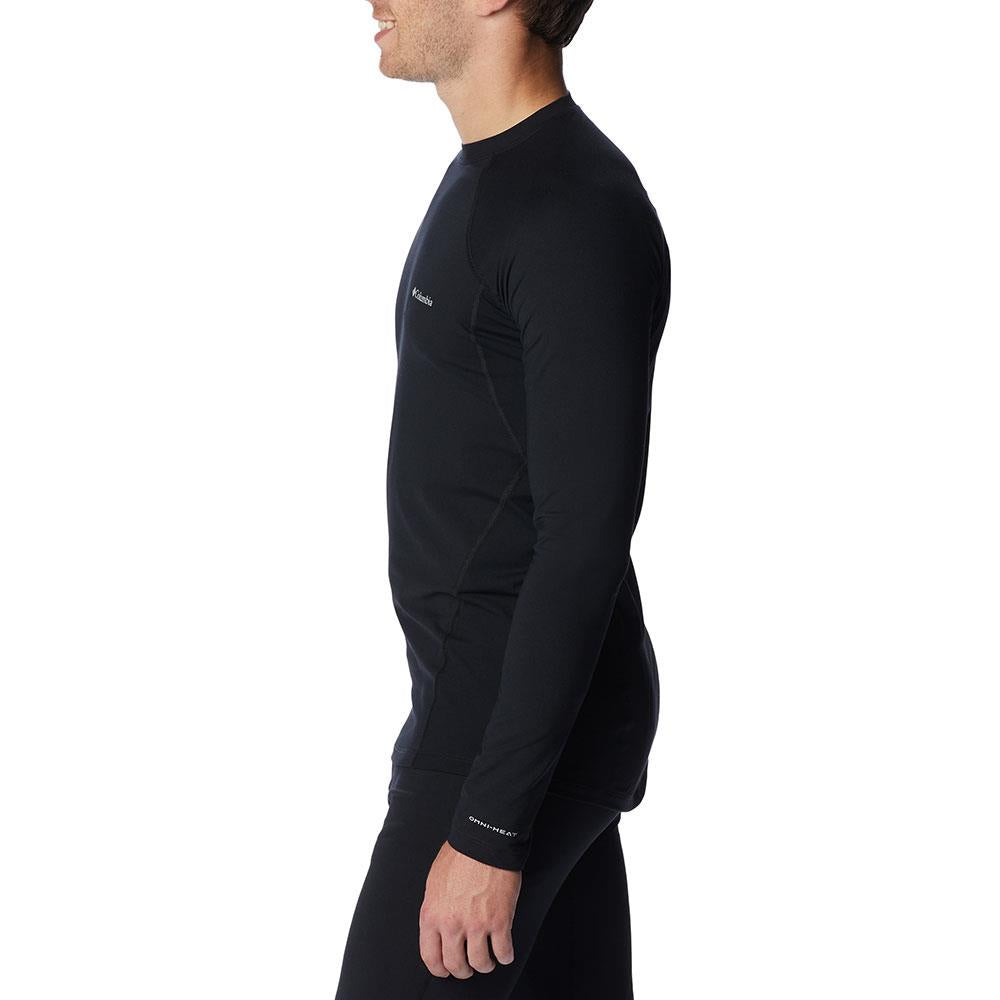 Columbia Midweight Stretch LS Mens Baselayer Top Black