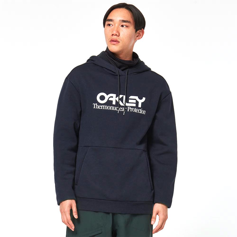 Oakley Rider Long 2.0 Mens Hoodie Black/White