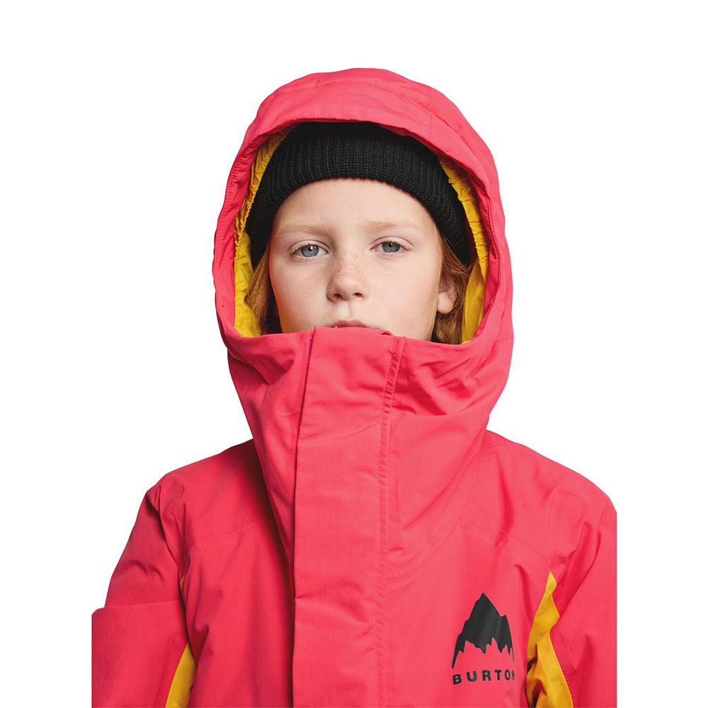 Burton Kids Ascutney 2L Jacket Azalea Pink/Goldenrod