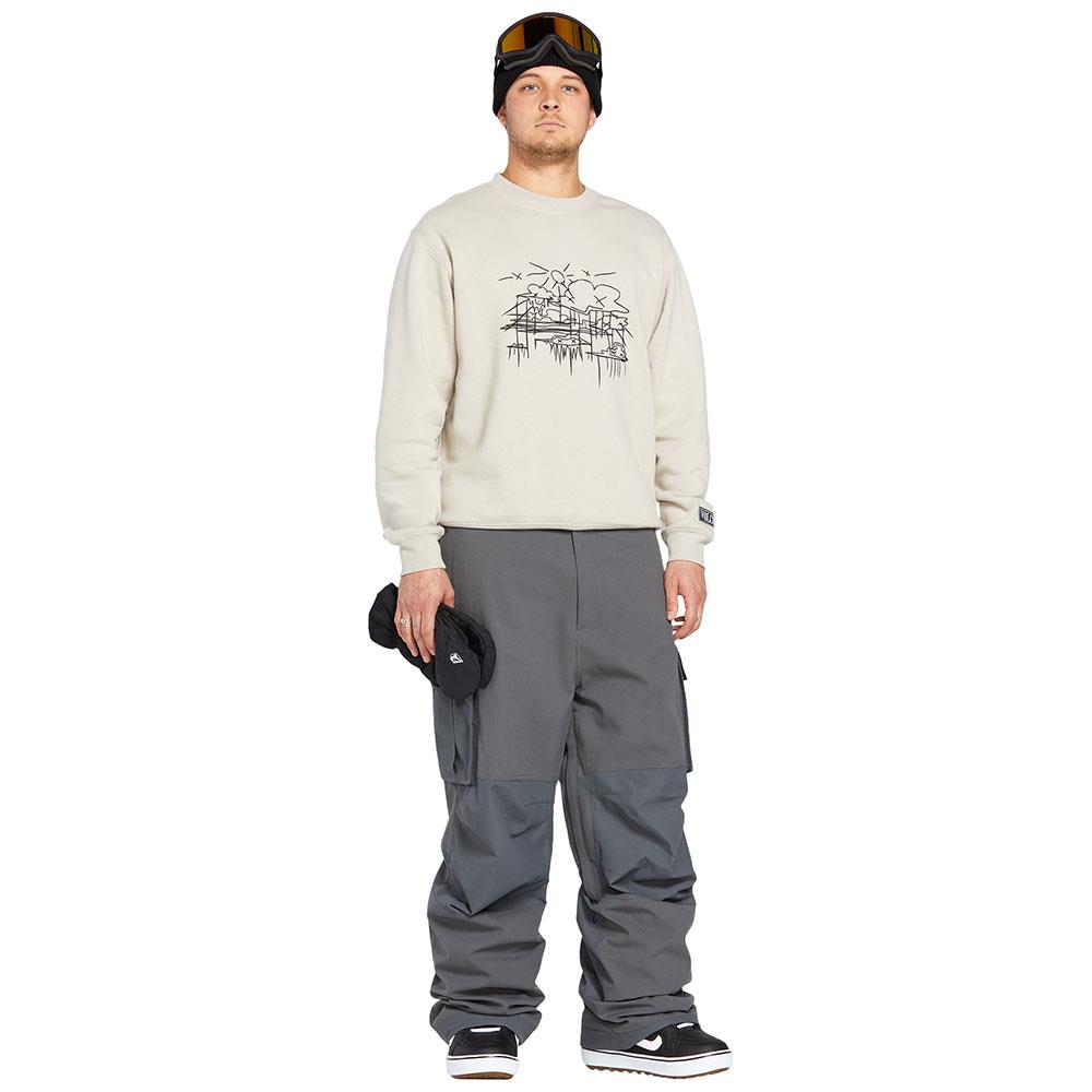 Volcom Nwrk Baggy Mens Pants Charcoal