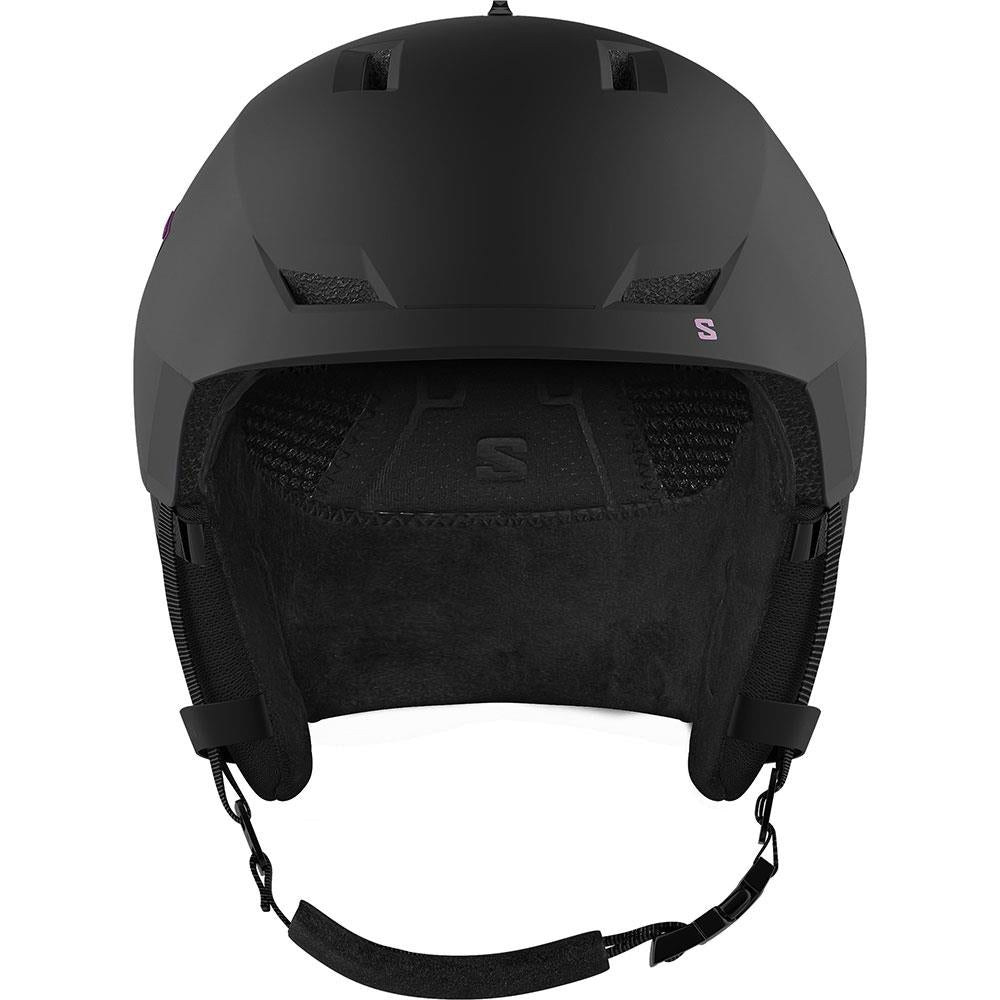 Salomon Icon LT Pro Womens Ski + Snowboard Helmet Black