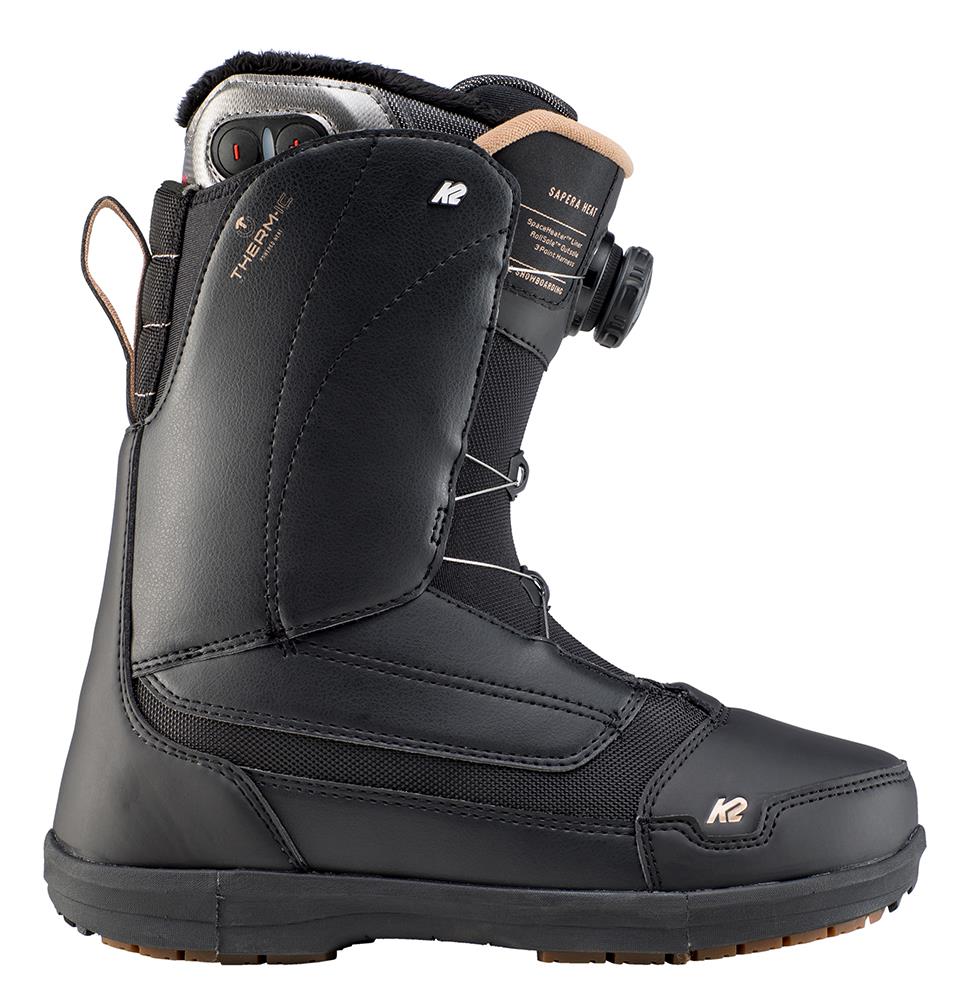 K2 Sapera HEAT BOA Womens Snowboard Boots Black 2020