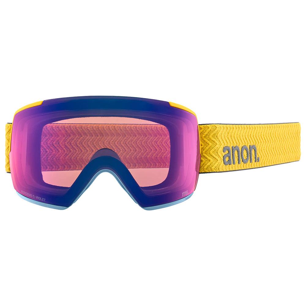 Anon M5 MFI Goggles Golden - Perceive Sunny Onyx + Variable Violet Lens