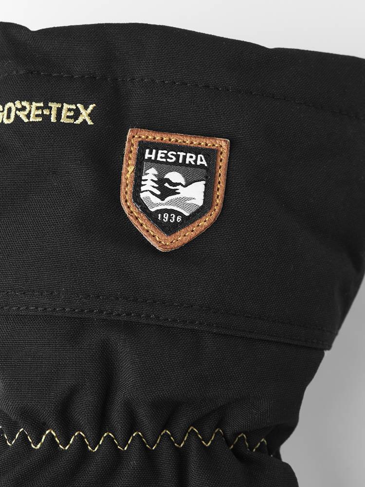 Hestra Army Leather Gore-Tex Mitts Black