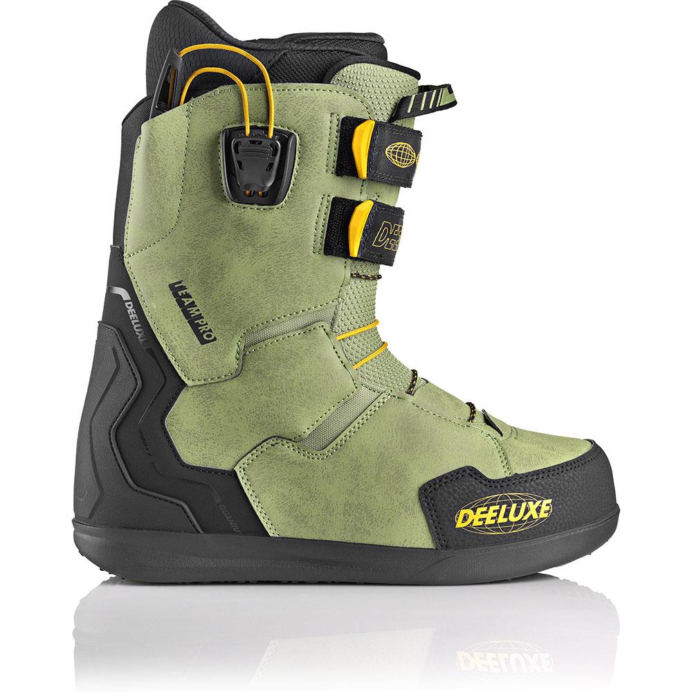 Deeluxe Team PRO Mens Snowboard Boots ATV/Green 2025