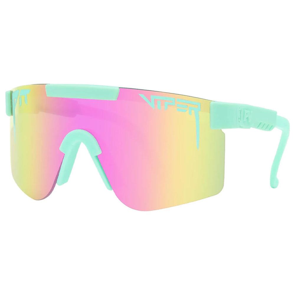 Pit Viper Originals SW Sunglasses The Oral Exam - Polarized Pink Lens