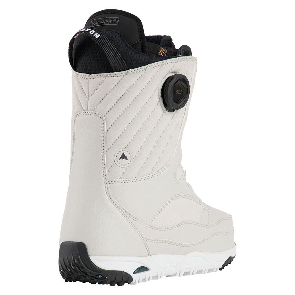 Burton Limelight BOA Womens Snowboard Boots Gray Cloud 2025