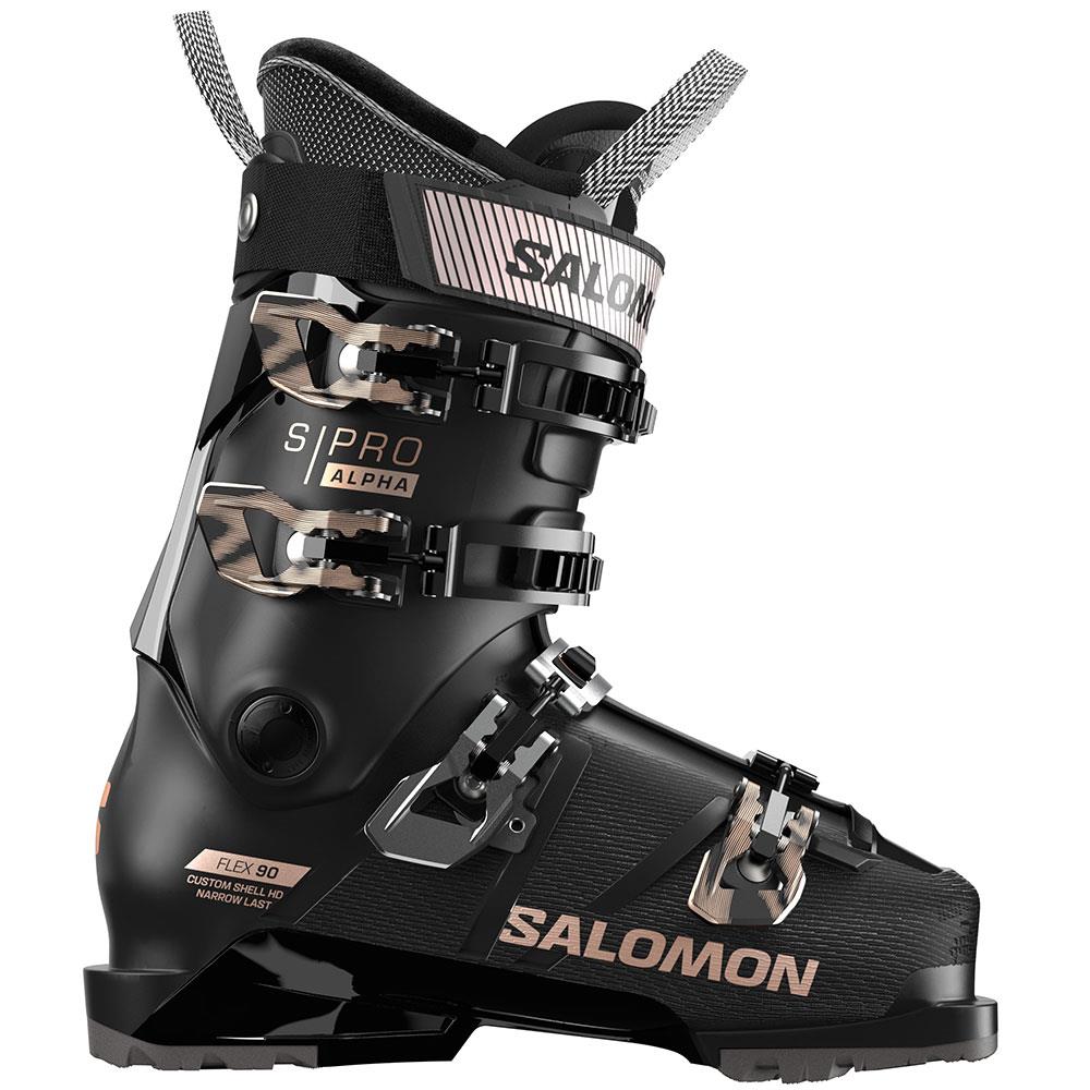 Salomon S/PRO ALPHA 90 W GW Womens Ski Boots Black 2025