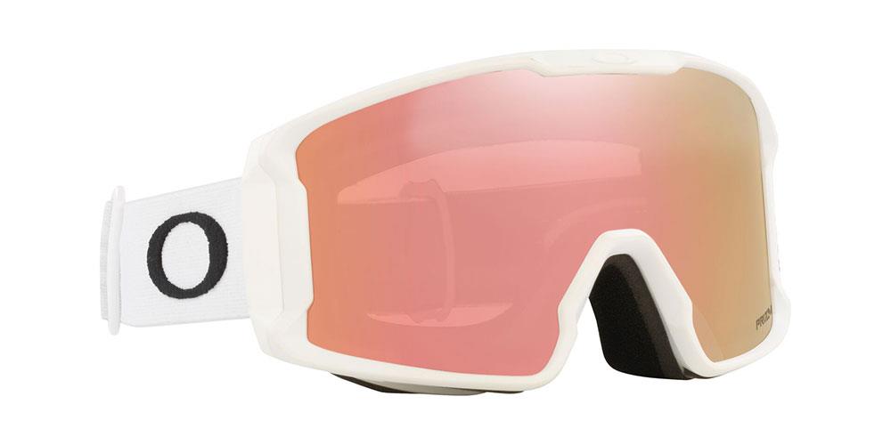 Oakley Line Miner M Goggles Matte White - Prizm Rose Gold Lens