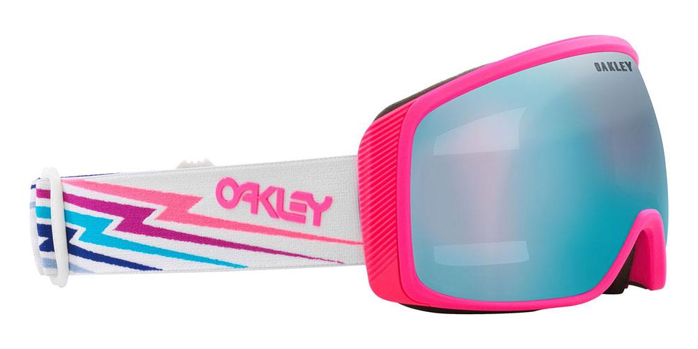 Oakley Flight Tracker M Goggles White Bolt - Prizm Snow Sapphire Lens