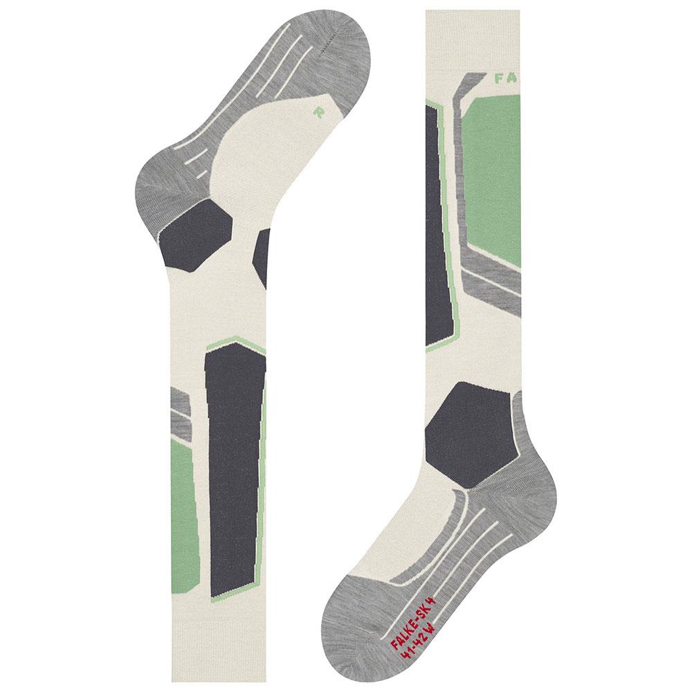 Falke SK2 Womens Ski Socks Off-White