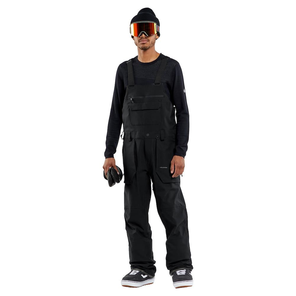 Volcom Roan Bib Overall Mens Pants Black