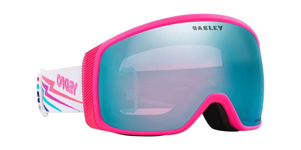 Oakley Flight Tracker M Goggles White Bolt - Prizm Snow Sapphire Lens