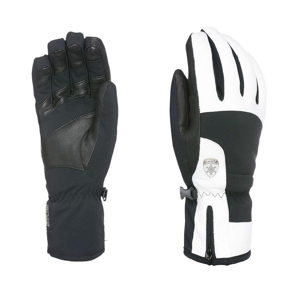 Level Iris Womens Gloves  Black/White