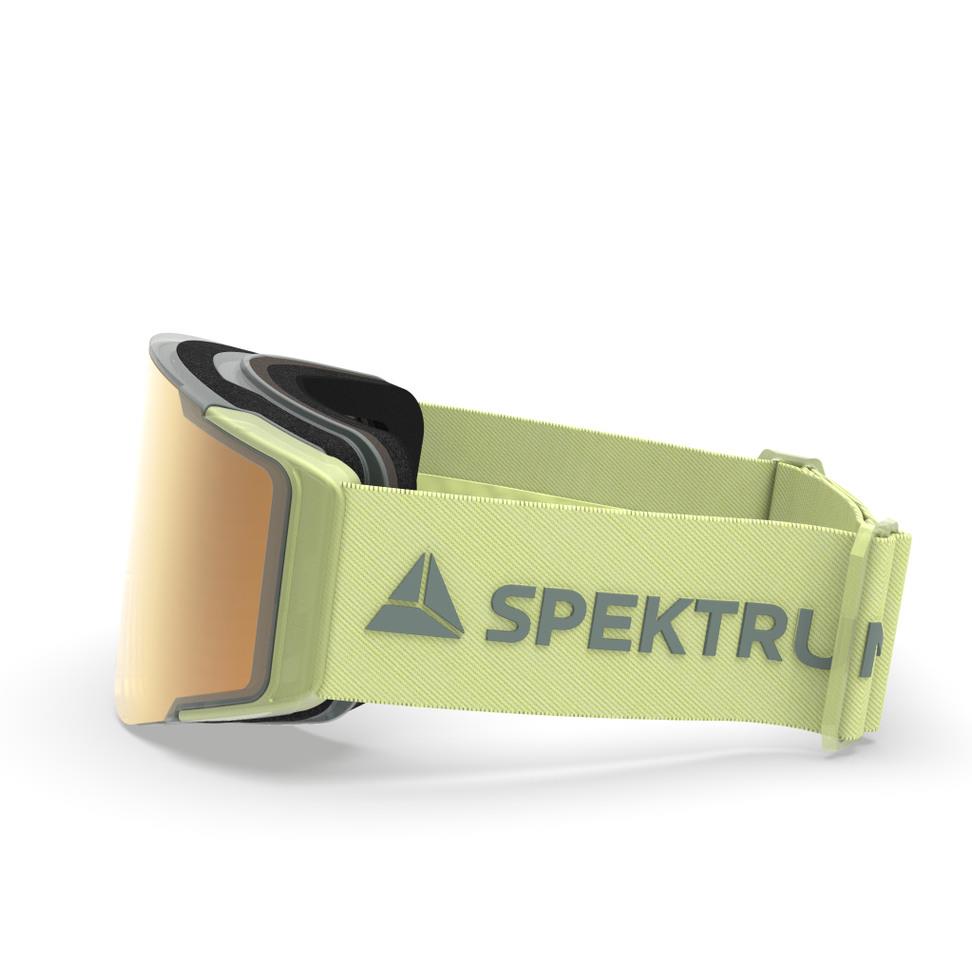 Spektrum Ostra BIO PLUS Goggles Lime/Olive Green - BIOptic Gold Revo Lens