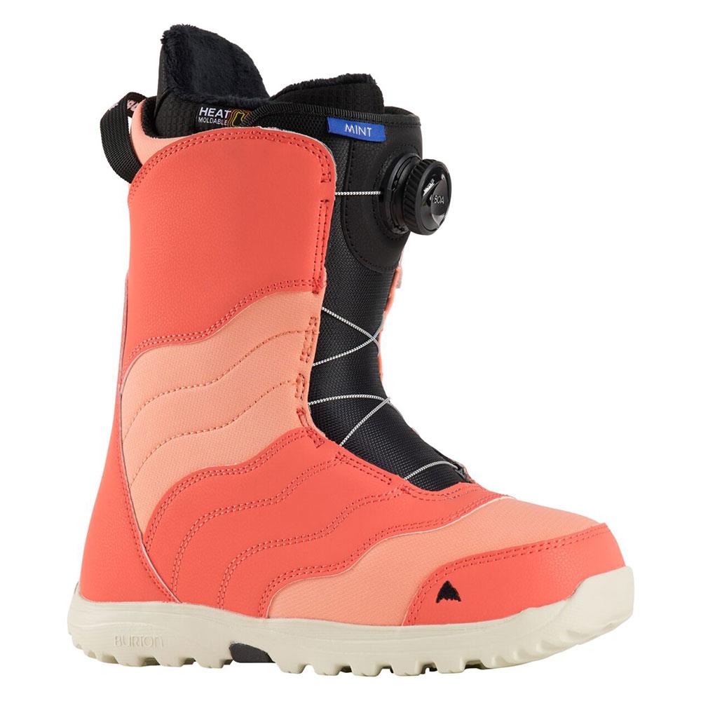 Burton Mint BOA Womens Snowboard Boots Peach Echo 2025