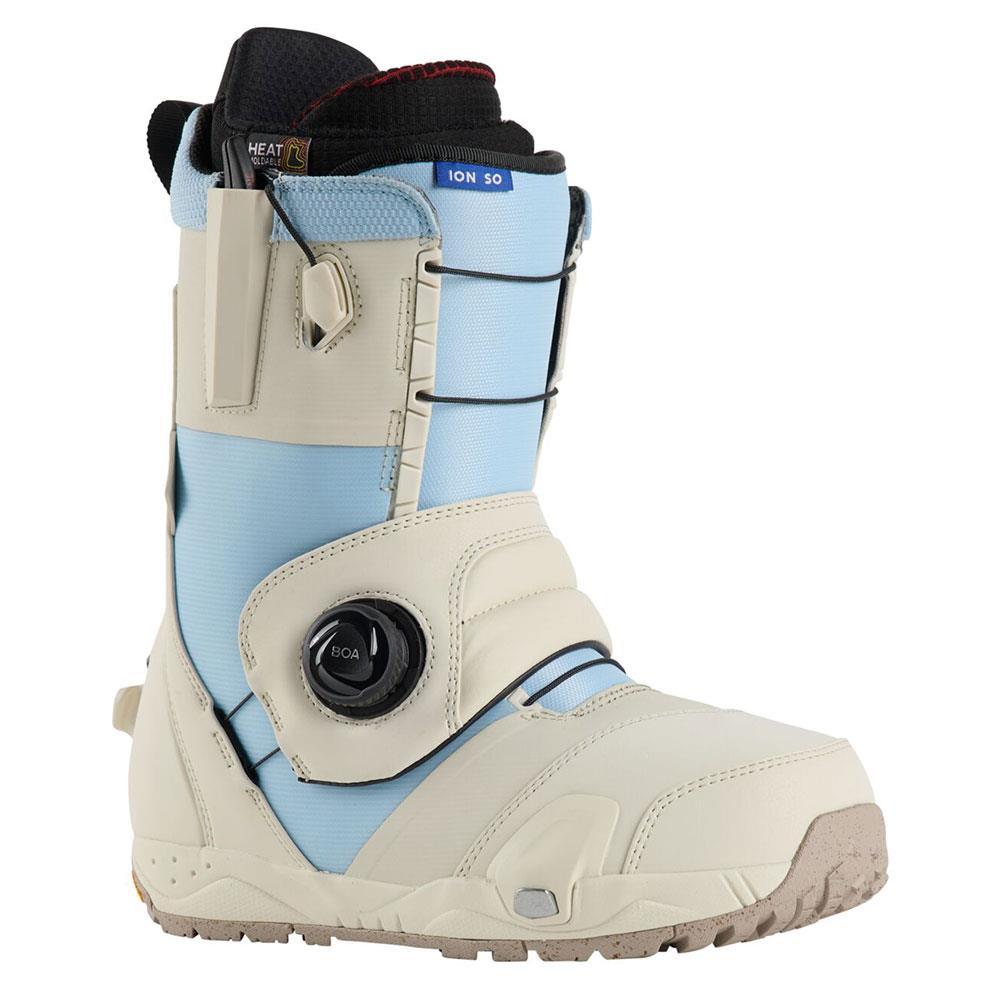 Burton Ion Step On Mens Snowboard Boots White/Dusty Blue 2025