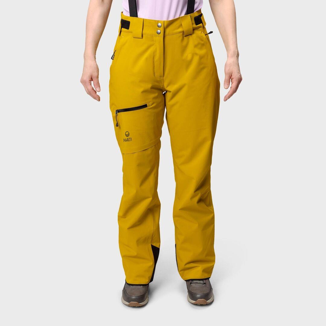 Halti Carvey Womens DX Ski Pants Golden Palm