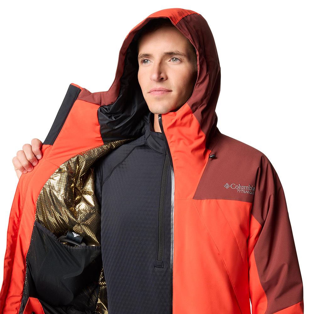 Columbia PowBound Mens Jacket Spicy/Spice