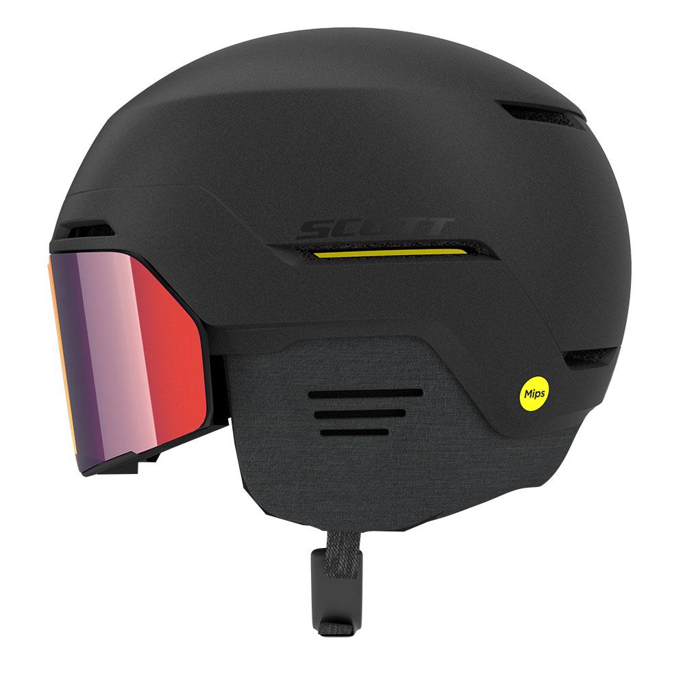 Scott Blend Plus MIPS Visor Helmet Granite Black