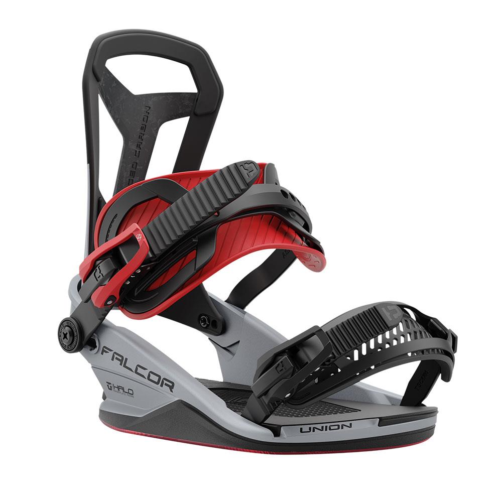 Union Falcor Mens Snowboard Bindings Silver 2025