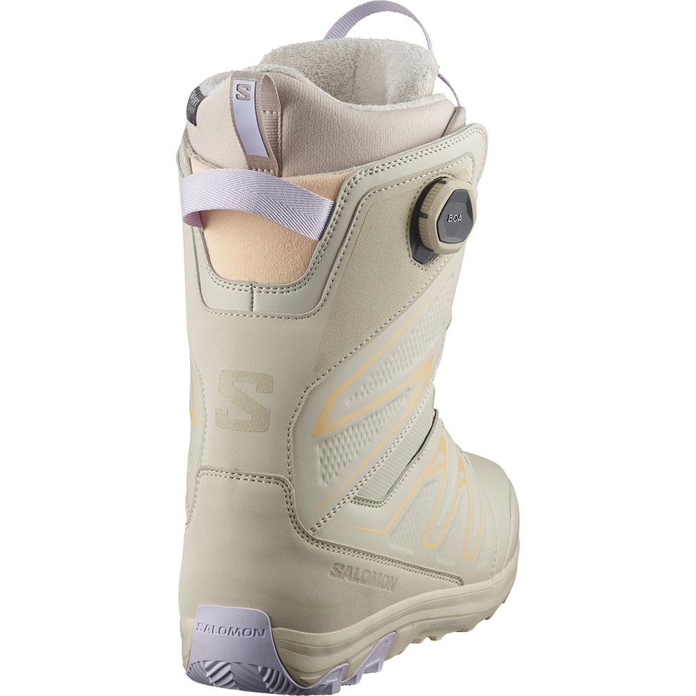 Salomon Ivy BOA SJ Womens Snowboard Boots Cream 2025