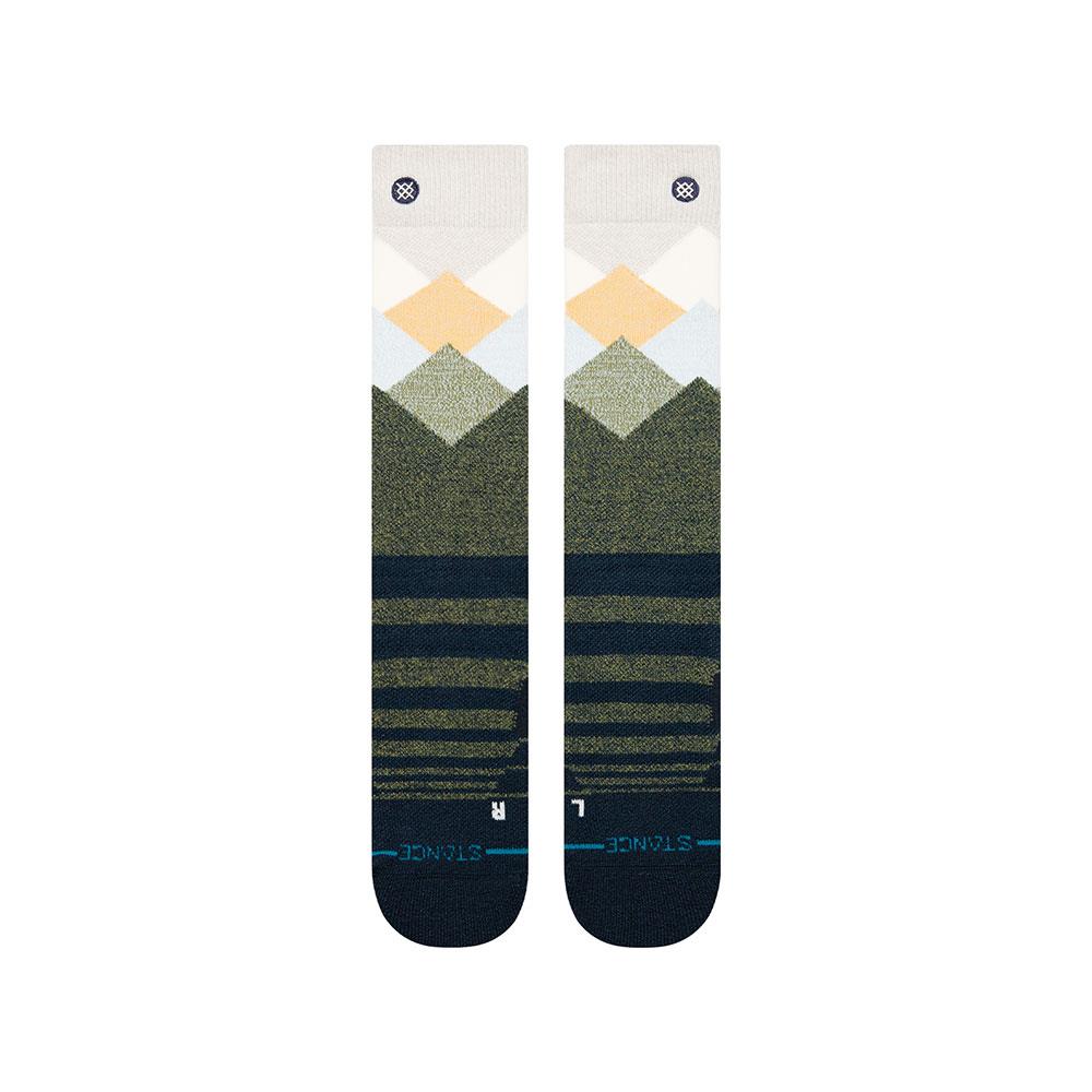 Stance Misty Mid Merino-Blend Ski + Snowboard Socks Navy