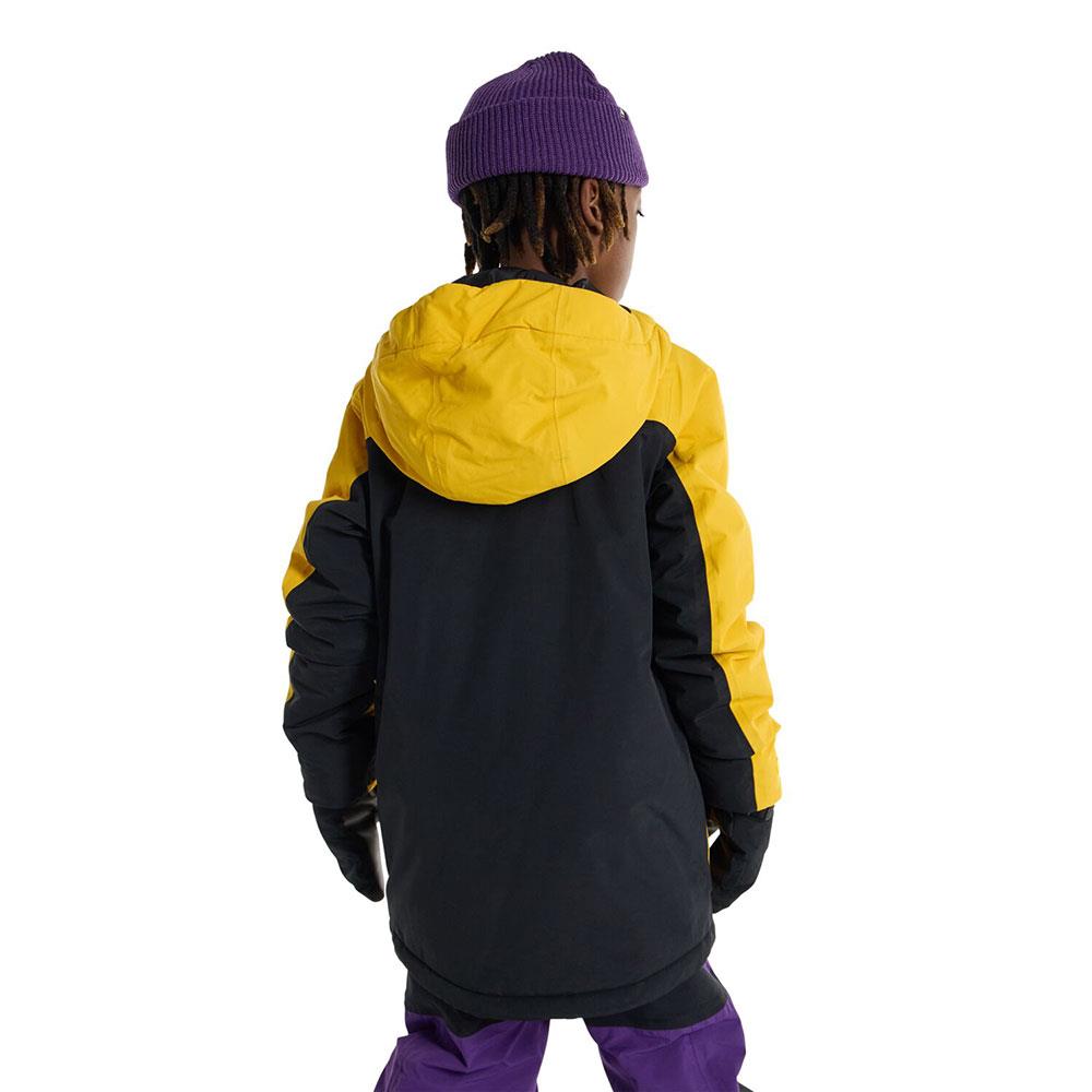 Burton Kids Ascutney 2L Jacket Goldenrod/True Black